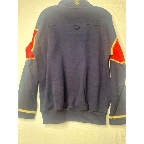 Gorgeous St. John Sport Nautical Quarter Zip sweater, Size Small - Picture 6 of 7
